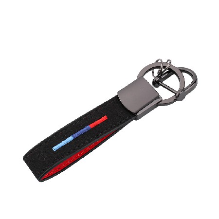 Car keychain high-end men's and women's leather metal keychain high-end creative small gift logo processing