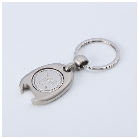 Creative Shopping Cart Key Token Keychain Pendant Hand Pulled Car Accessories Shopping Cart Accessories Shopping Cart Bottle Opener