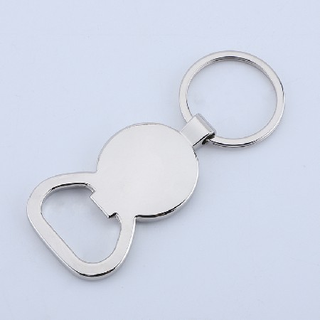 Metal token keychain, zinc alloy bottle opener, supermarket cart, coin buckle, European shopping gift